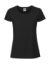Dámske tričko z prstencovej bavlny Premium - FOM, farba - čierna, veľkosť - XS