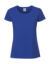 Dámske tričko z prstencovej bavlny Premium - FOM, farba - royal, veľkosť - XS