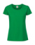 Dámske tričko z prstencovej bavlny Premium - FOM, farba - kelly green, veľkosť - XS