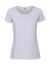 Dámske tričko z prstencovej bavlny Premium - FOM, farba - ash, veľkosť - XS