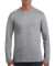 Pánske tričko Softstyle® s dlhými rukávmi - Gildan, farba - sport grey, veľkosť - S