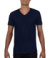 Pánske tričko Softstyle® V-Neck - Gildan, farba - navy, veľkosť - S
