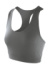 Dámsky krátky top Impact Softex® - Spiro, farba - cloudy grey, veľkosť - 2XS (6)