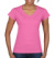 Dámske tričko Softstyle® V-Neck - Gildan, farba - azalea, veľkosť - M