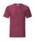 Tričko Iconic 150 - FOM, farba - heather burgundy, veľkosť - S