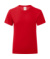 Dievčenské tričko Iconic 150 - FOM, farba - red, veľkosť - 128 (7-8)