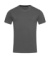 Pánske tričko Clive V-neck - Stedman, farba - slate grey, veľkosť - 3XL