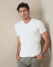 Stretch-T V-neck for men - Stedman