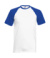 Tričko Baseball - FOM, farba - white/royal, veľkosť - XL