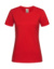Classic-T Organic Fitted Women - Stedman, farba - scarlet red, veľkosť - XS