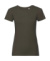 Dámske tričko Authentic Tee Pure Organic - Russel, farba - dark olive, veľkosť - 2XL