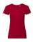 Dámske tričko Authentic Tee Pure Organic - Russel, farba - classic red, veľkosť - XS