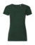 Dámske tričko Authentic Tee Pure Organic - Russel, farba - bottle green, veľkosť - XS
