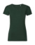 Dámske tričko Authentic Tee Pure Organic - Russel, farba - bottle green, veľkosť - L