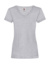 Dámske tričko V-neck - FOM, farba - heather grey, veľkosť - M