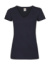 Dámske tričko V-neck - FOM, farba - deep navy, veľkosť - XL