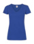 Dámske tričko V-neck - FOM, farba - royal blue, veľkosť - XS