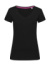 Tričko Megan V-neck - Stedman, farba - black opal, veľkosť - S