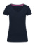 Tričko Megan V-neck - Stedman, farba - marina blue, veľkosť - S