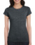 Dámske vypasované tričko - Gildan, farba - dark heather, veľkosť - L