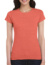 Dámske vypasované tričko - Gildan, farba - heather orange, veľkosť - XL