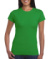 Dámske vypasované tričko - Gildan, farba - irish green, veľkosť - S