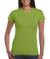 Dámske Softstyle tričko - Gildan, farba - kiwi, veľkosť - 2XL