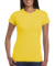 Dámske vypasované tričko - Gildan, farba - daisy, veľkosť - XL