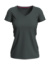 Stretch-T V-neck for women - Stedman, farba - slate grey, veľkosť - XS