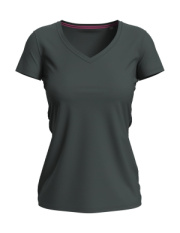 Stretch-T V-neck for women