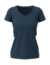 Stretch-T V-neck for women - Stedman, farba - navy blue, veľkosť - XS