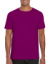 Pánske tričko Ring Spun - Gildan, farba - berry, veľkosť - S