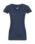 Dámske tričko HD s V-výstrihom - Russel, farba - bright navy marl, veľkosť - XS
