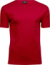 Pánske Tričko Interlock - Tee Jays, farba - red, veľkosť - M
