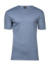 Pánske Tričko Interlock - Tee Jays, farba - flintstone, veľkosť - S
