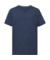 Chlapčenské tričko HD s V-výstrihom - Russel, farba - bright navy marl, veľkosť - M (116/5-6)