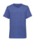 Chlapčenské tričko HD s V-výstrihom - Russel, farba - blue marl, veľkosť - L (128/7-8)