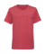 Chlapčenské tričko HD s V-výstrihom - Russel, farba - red marl, veľkosť - M (116/5-6)