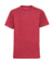 Chlapčenské tričko HD - Russel, farba - red marl, veľkosť - M (116/5-6)