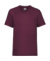 Detské tričko Valueweight - FOM, farba - burgundy, veľkosť - 152 (12-13)