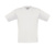 Detské tričko Exact 150/kids T-Shirt - B&C, farba - white, veľkosť - 3/4 (98/104)