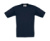 Detské tričko Exact 150/kids T-Shirt - B&C, farba - light navy, veľkosť - 3/4 (98/104)