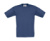 Detské tričko Exact 150/kids T-Shirt - B&C, farba - denim, veľkosť - 3/4 (98/104)