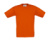 Detské tričko Exact 150/kids T-Shirt - B&C, farba - orange, veľkosť - 12/14 (152/164)