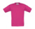Detské tričko Exact 150/kids T-Shirt - B&C, farba - fuchsia, veľkosť - 3/4 (98/104)