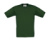 Detské tričko Exact 150/kids T-Shirt - B&C, farba - bottle green, veľkosť - 3/4 (98/104)