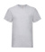 Tričko do V - FOM, farba - heather grey, veľkosť - 5XL