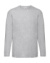 Tričko s dlhými rukávmi Value Weight - FOM, farba - heather grey, veľkosť - S
