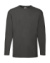 Tričko s dlhými rukávmi Value Weight - FOM, farba - light graphite, veľkosť - S