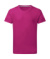 Dokonale potlačiteľné tričko bez štítku - SG, farba - dark pink, veľkosť - S